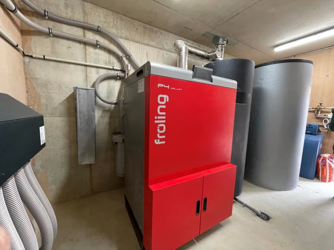 Chaudière à granulés de bois