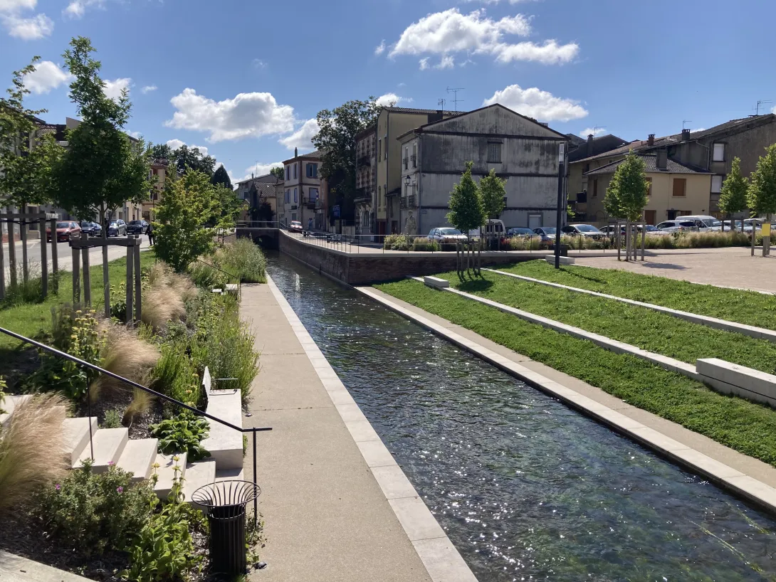 VIDEO | La réouverture du canal de Loumet | Pamiers (09) - Logo