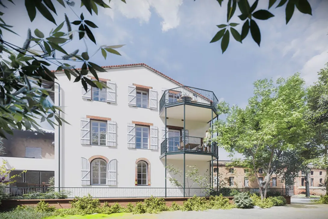 La Magnanerie, réhabilitation de logements éco-responsable | Pompertuzat (31) - Logo