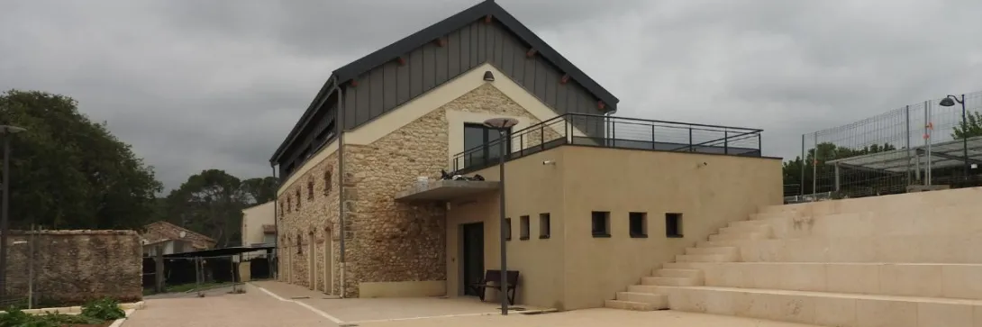Cantine et médiathèque La Bergerie | Saint-Privat-des-Vieux (30) - Logo