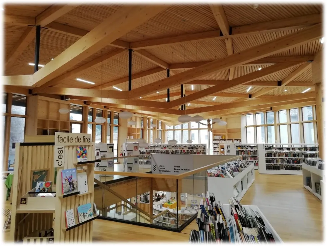 Médiathèque Confluence | Lodève (34) - Logo